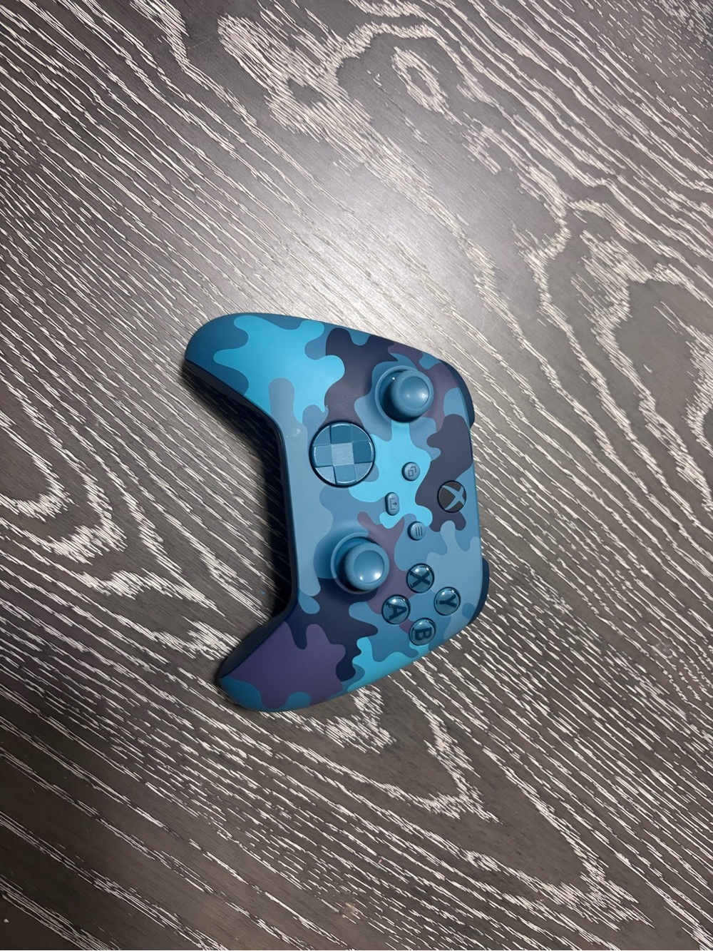 Blue and Purple Camo Xbox Wireless Controller